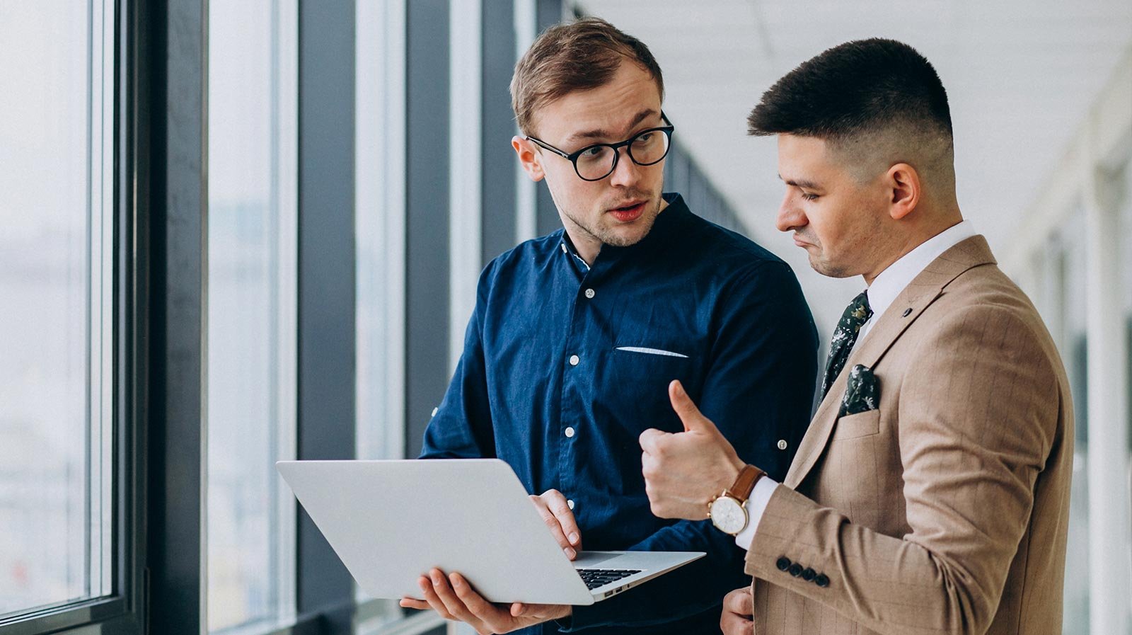 Choosing a Supervisor - How to Choose a supervisor a student discussing the matter with a fellow student